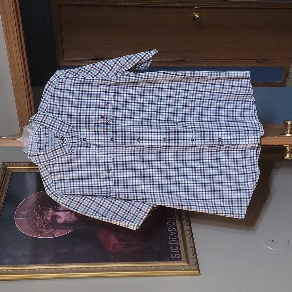 Carhartt shirt.